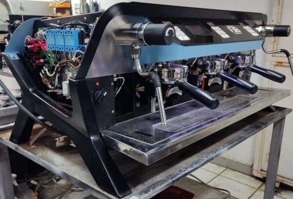 Sanremo Coffeemachines-F18- 3Group-Multiboiler-Secondhand-full total restore-service-for-sale-N03- Sanremomachines.bg